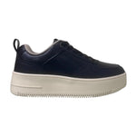 Lumberjack Sneakers Platform Donna in Ecopelle Nera