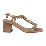 Gold&Gold Sandalo Gioiello Champagne t.7 da Donna