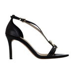 Albano Sandalo Nero con Pietre Gioiello t.8 da Donna