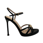 Albano Sandalo Nero con Accessorio t.12 da Donna