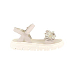 Primigi Sandalo Beige con Fiorellini da Bambina