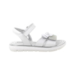 Primigi Sandalo Bianco con Strass e Fiocco da Bambina