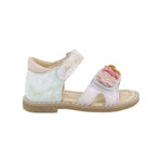 Primigi Sandalo Bianco Pastello con Fiorellini da Bambina