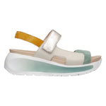 Callaghan Sandalo Menta con Strappo e Zeppa da Donna