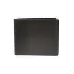 John Richmond Portafoglio Nero con Logo Impresso da Uomo