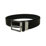 John Richmond Cintura Nera Blu in Pelle da Uomo