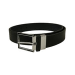 John Richmond Cintura Nera Blu in Pelle da Uomo