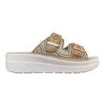 Valleverde Ciabatta Bronzo con Strass da Donna