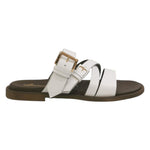 Laura Bizzarri Ciabatta Bianca con Fasce da Donna