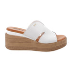 Igi&Co Scalzato Bianco con Zeppa da Donna