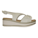 Susimoda Sandalo Bianco con Zeppa da Donna