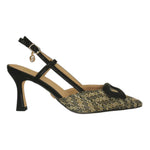 Gold&Gold Chanelle Nera in Raffia t.9 da Donna