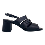 Enval Soft Sandalo Nero con Morsetto t.7 da Donna