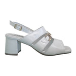 Enval Soft Sandalo Bianco con Morsetto t.7 da Donna