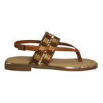 Valleverde Infradito Basso Cuoio da Donna