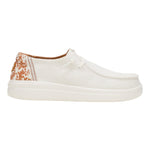 Hey Dude Wendy Rise Animal Slip On Donna in Tessuto Bianco Multi