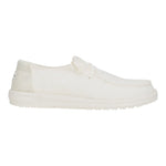 Hey Dude Wendy Eyelet Lace Slip On Donna in Tessuto Traforato Bianco