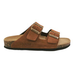 GoldStar Ciabatta Cuoio con Doppia Fibbia da Donna