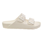 GoldStar Ciabatta Bianca con Doppia Fibbia da Donna