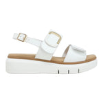 Susimoda Sandalo Bianco con Zeppa da Donna
