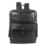 Aeronautica Militare Zaino Nero Linea Vintage in Pelle da Uomo