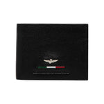 Aeronautica Militare Portafoglio Nero Linea Fighter da Uomo