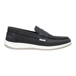 Docksteps Mocassino Blu in Nabuck da Uomo