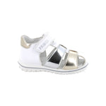 Primigi Sandalo a Ragnetto Bianco Platino da Bambina