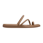 Crocs Toe Loop Sandal Infradito Donna Basso Cioccolato Latte