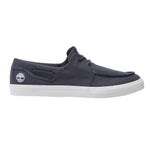 Timberland Sneakers Uomo in Tessuto Blu con Fondo Bianco