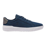 Timberland Sneakers Uomo in Nabuck Blu con Tallone Grigio in Pelle