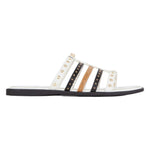By Byblos Ciabatta Donna in Ecopelle Bianco Multi