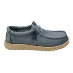 Hey Dude Wally Stretch Canvas Slip On Uomo in Tessuto Denim