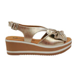 Susimoda Sandalo Champagne con Zeppa da Donna