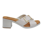 Susimoda Scalzato Bianco con Accessorio Dorato t.6 da Donna