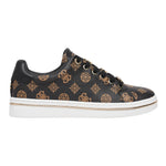 Guess Sneakers Marrone Stasey 4G Logo Peony da Donna