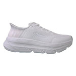 Ellesse Sneakers Bianca in Tessuto ed Ecopelle da Donna