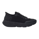 Ellesse Sneakers Nera in Tessuto ed Ecopelle da Donna
