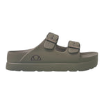 Ellesse Ciabatta Verde con Doppia Fibbia in Gomma da Donna