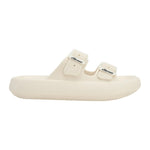 Ellesse Ciabatta Crema con Doppia Fibbia in Gomma da Donna