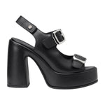 Cult Sandalo Nero con Plateau t.12 da Donna