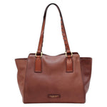 The Bridge Shopping Bag Cuoio in Pelle da Donna
