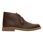 Clarks Desert bt Evo Polacchino Uomo in Pelle Ingrassata Marrone con Lacci