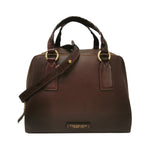 The Bridge Bauletto Linea Ines Donna in Pelle Mosto con Tracolla