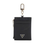 Guess Portachiavi Donna in Saffiano Nero