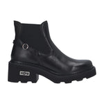 Cult Stivaletto Donna in Pelle con Elastico Laterale e Tacco Largo Alto 60mm