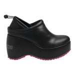 Fornarina Bubble1 Sabot Platform Donna in Ecopelle Nera