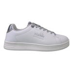 Ellesse Sneakers Donna in Ecopelle Bianca con Lacci Lurex Argento