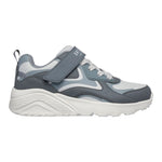 Skechers Sneakers Bambino in Ecopelle Grigio Chiaro Uno Lite - Chroma Cruiser