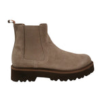 Docksteps Beatles Uomo Scamosciato Tortora con Elastico Laterale